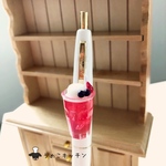 ミニチュア　いちごソーダフロート　ボールペン　ミニチュアフード 
