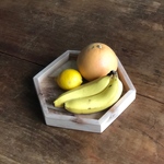 木製カフェトレイ　リメイクウッド