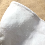 2枚💎夏クール✨冷感💕ドット柄夏マスク 送料無料💎【洋裁プロ】が作る【Mサイズ】立体マスク　*:・'°☆ご覧下さい