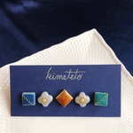 『夜遊び』 美濃焼 ピアス/イヤリング