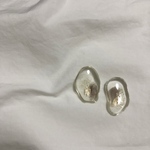 おはじきクリアピアス/イヤリング