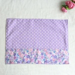 ランチョンマット 25×35 ＊リボンフルール＊パープル