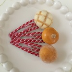 パンのパッチンピン♡3本セット♡5cm
