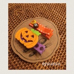 【季節限定】2個セット400円→350 円 ハロウィン ヘアクリップ