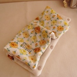 再販*6重ガーゼ大判ハンカチ*yellowrose