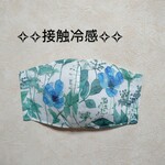 送料無料【接触冷感】リバティ✧マスク