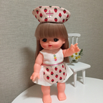 メルちゃんナースワンピース（イチゴ）