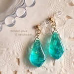 ⑤吐息 樹脂ノンホールピアス イヤリング