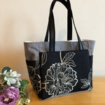  ハンプのトートバック　黒系　d様専用