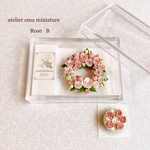 atelier ema 薔薇のリース　キット組み立て品　B
