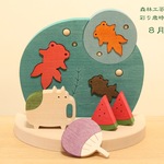 彩り歳時記　8月　金魚と夏