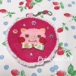 ✨NEW✨☆ぶたさんとお出かけルンルンビニール袋ケース☆