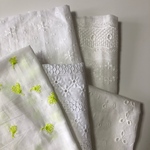 刺繍生地　5枚