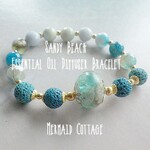 ☆再販☆Sandy Beach＊Essential Oil Diffuser Bracelet☆蓄光