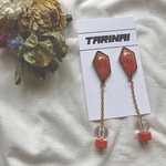 ブラウンリップを溺愛してる女がつけるピアス