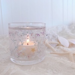 夏限定＊Glass candle sweet marine
