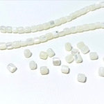 【天然石ビーズ】マザーオブパール　3mm　 20粒　ハンドメイド素材