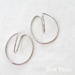 2pcs イヤーカフ タイプ① シルバー