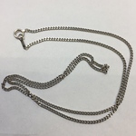 Pt850 プラチナネックレス 幅1.7ミリ 50cm 喜平ネックレス