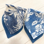リバーシブル⭐️オシャレサーフデニムスタイ【BLU】