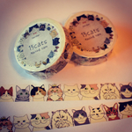 15cats オリジナルマスキングテープ