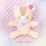 プリンアラモードみたいなくまちゃん♡   ぬいぐるみ