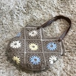🌻「お花のモチーフバック」　ひまわりモチーフ