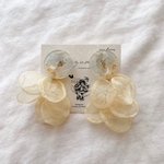 [ベージュ] kusumi×シフォンflower -2way-
