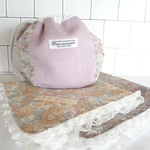 ご予約品　リバティ　ガーゼハンカチ　巾着　３点　