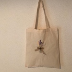 ラベンダー花束💐マイバッグ