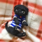 riki-1001様ご予約品 黒パグしゃん