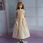 momoko ジェニー outfit..7.4タックワンピース　エクリュ