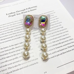 キラビジュー×パールピアス