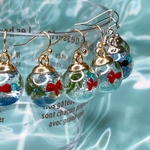 金魚ドームピアス/イヤリング