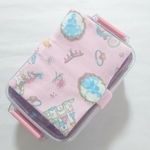保冷剤入れつきのランチベルト プリンセス/ピンク