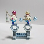 起きあがりこぼしROBO  ダブル♪(土台つき)
