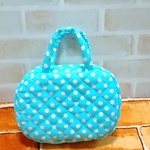 注文品　ぬいぐるみの入るキルティングバッグ