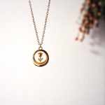 【特集掲載】clear  Tulip necklace