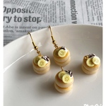 チョコバナナパンケーキのピアス/イヤリング　　