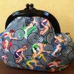 MADAME CHIGNON　がま口クラッチバッグ　cycle　00802