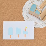 【在庫限り】アイスのはんこ あたり付 夏のはんこ