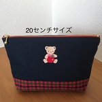 ファミリア  ワッペン   マルチポーチ