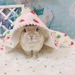 うさぎ♡抱っこおくるみ＊桃色スイカ＊