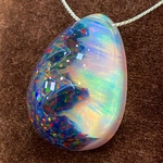🌈ハイブリッドオパレジンペンダント🌈