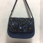 倉敷帆布バイオ加工ショルダーバッグ★セルリアンブルー