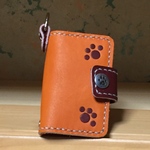 革のキーケース