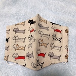 再入荷♡送料無料꙳★*ﾟ夏用マスク/大人用/プレゼントにも/猫柄/かわいい/夏用/爽やか/手作りマスク/ハンドメイド/薄手/男性にも