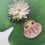 カエル ♡キュートな金襴♡ 桜ピンク