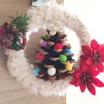 【ラスト1点‼︎】松ぼっくりのクリスマスリース