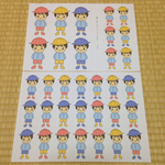 色組み合わせパズルのキット☆男の子(カラー：パステル）